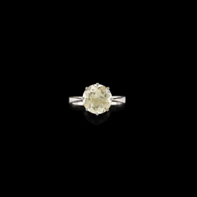 Altschliffbrillantsolitär Ring ca. 4,15 ct L-M/vs2 - Diamonds Only