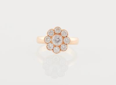 Brillantring zus. ca. 1,43 ct - Diamonds Only