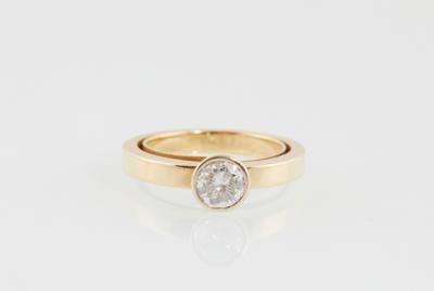 Brillantsolitär Ring ca. 1,10 ct I-J/p1 - Diamonds Only