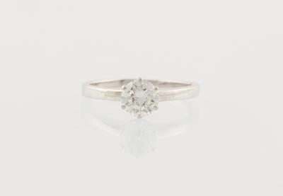 Brillantsolitär Ring ca. 1 ct, K-L/vsi2-si1 - Diamonds Only