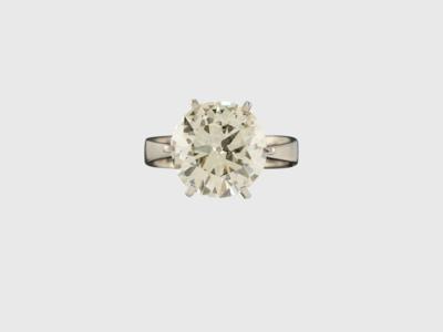 Brillantsolitär Ring ca. 5,40 ct M-O/vsi - Diamonds Only