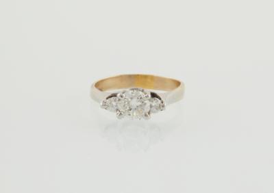 Brillantring zus. ca. 1,25 ct - Diamonds only