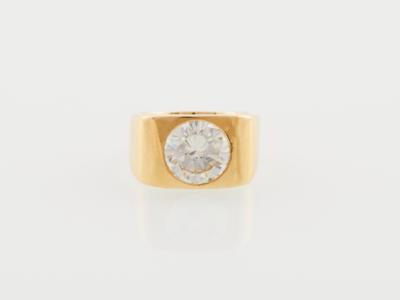 Brillantsolitär Ring ca. 3 ct, L-M/vsi1-2 - Diamonds only