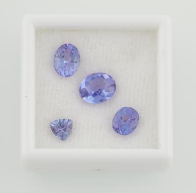 4 lose Tansanite zus.7,10 ct - Gioielli scelti