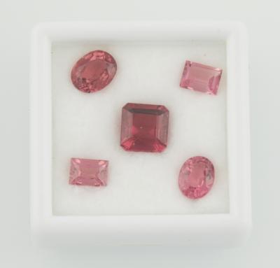 5 lose Turmaline zus.9,30 ct - Gioielli scelti