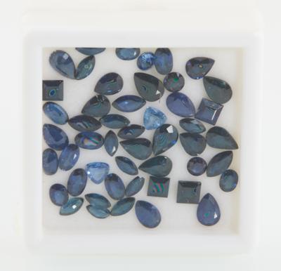 Lose Saphire zus. 15,90 ct - Exquisite gemstones