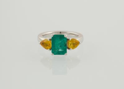 Smaragd Saphirring - Exkluzivní šperky