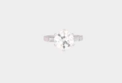 Altschliff Brillant Ring ca. 2,80 ct, K-L/SI - Diamonds only