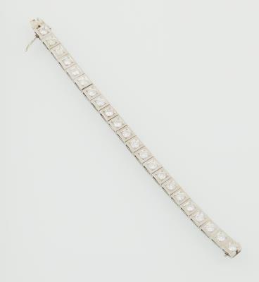 Brillant Armband zus. ca. 7 ct - Diamonds only