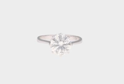 Brillant Solitär Ring ca. 2,70 ct, L-M/VVS-VS - Diamonds only