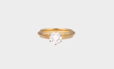 Brillant Solitärring ca. 1,20 ct, J-K/VVS-VS - Diamonds only