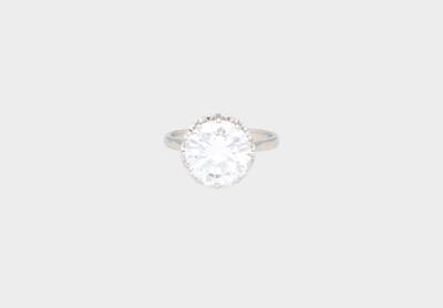 Brillant Solitärring ca. 3,70 ct, J-K/VVS-VS - Diamonds only