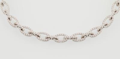 Brillantcollier zus. ca. 11,73 ct - Diamonds only