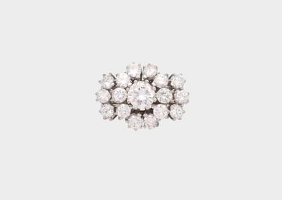 Brillantring zus. ca. 2,10 ct - Diamonds only