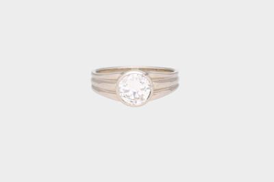 Brillantsolitär Ring ca. 1,30 ct, F-G/si2 - Diamonds only
