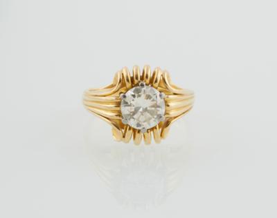 Brillantsolitär Ring ca. 1,30 ct J/vs2 - Diamonds only