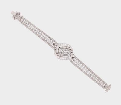 Diamant Armband zus. ca. 8 ct - Diamonds only