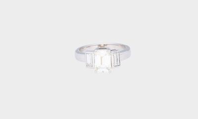 Diamantring zus. ca. 2,70 ct - Diamonds only