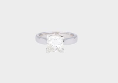 Diamantsolitär Ring ca. 2,20 ct L/si - Diamonds only
