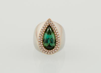 Brillant Turmalin Ring - Exquisite gemstones