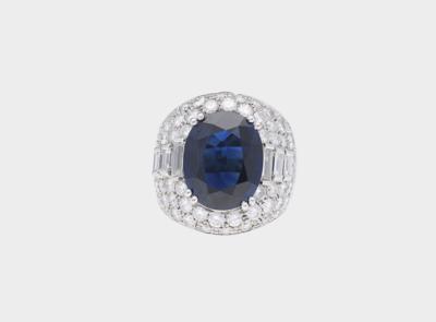 Diamant Saphir Ring - Gioielli scelti