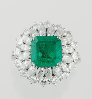 Diamant Smaragdring - Exkluzivní šperky