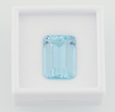 Loser Aquamarin 14,45 ct - Exquisite gemstones