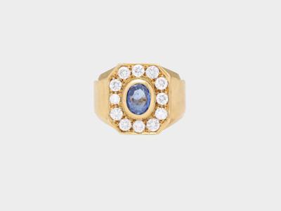 Saphirring ca. 1,35 ct - Exquisite gemstones