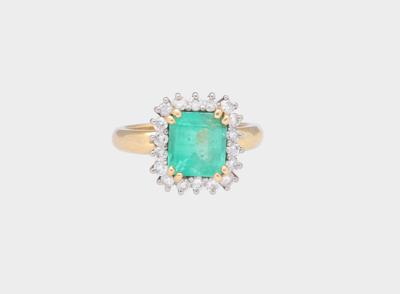 Smaragd Ring ca. 2,20 ct - Gioielli scelti