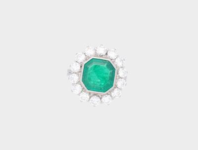 Smaragdring ca. 2,30 ct - Exquisite gemstones