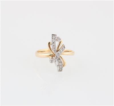 Brillantring zus. ca. 0,12 ct - Klenoty