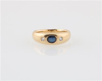 Brillant Saphir Ring - Gioielli