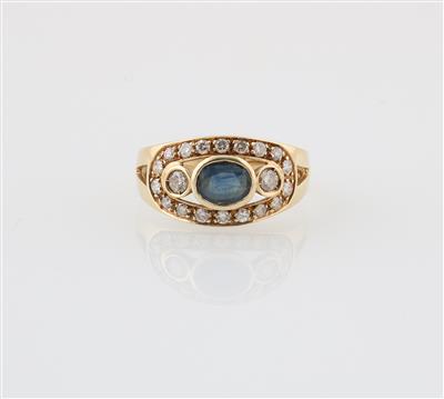 Brillant Saphir Ring - Gioielli