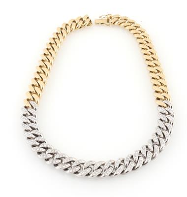 Brillantcollier zus. ca. 3 ct - Goldrichtige Weihnachtsgeschenke