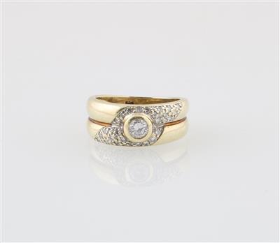 Brillantring zus. ca. 0,50 ct - Goldrichtige Weihnachtsgeschenke