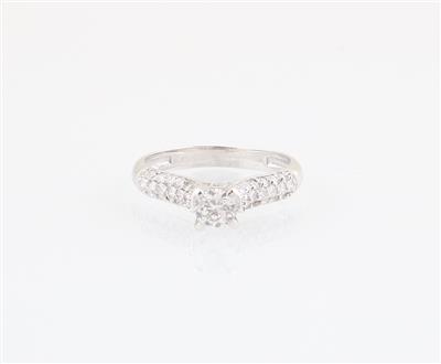 Brillantring zus. ca. 0,70 ct - Goldrichtige Weihnachtsgeschenke