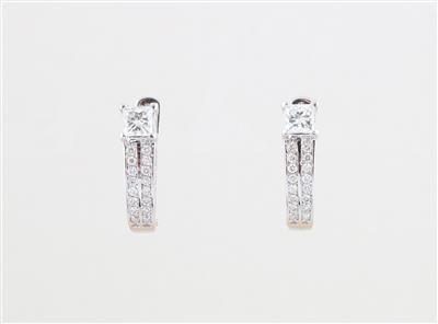 Diamant Ohrringe zus. ca. 0,70 ct - Gioielli