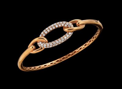 Brillant Armspange zus. ca. 1,25 ct - Goldrichtige Schmucktrends