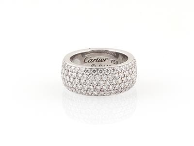 Cartier Brillantring zus. ca. 1,80 ct - Gioielli
