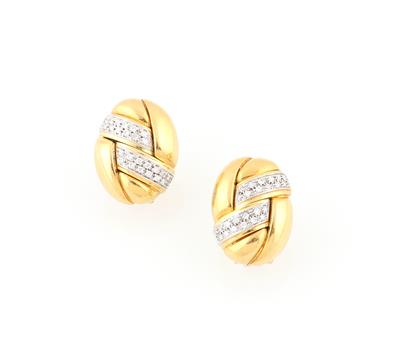 Brillant Ohrclips zus. ca. 0,80 ct - Gioielli