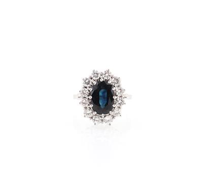 Brillantdamenring zus. ca. 1,15 ct - Gioielli