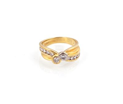 Brillantring zus. ca. 0,60 ct - Schmuck