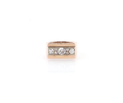 Diamantring zus. ca. 0,80 ct - Jewellery