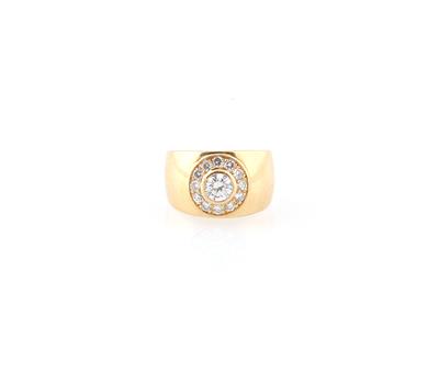 Brillantring zus. ca. 0,80 ct - Schmuck