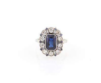 Brillantring zus. ca. 0,90 ct - Klenoty