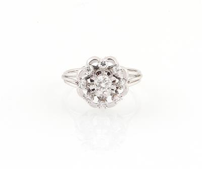 Brillant Damenring zus. ca. 0,63 ct - Schmuck