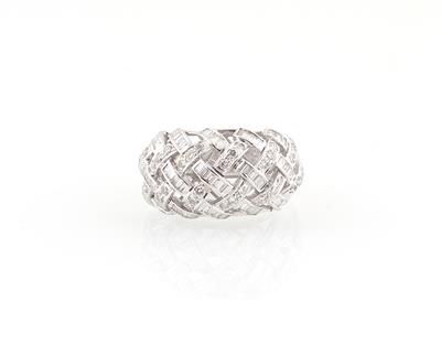 Diamant Brillantring zus. ca. 1,40 ct - Gioielli