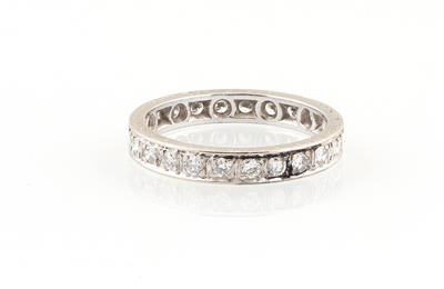 Brillant Memoryring zus. ca. 0,65 ct - Jewellery