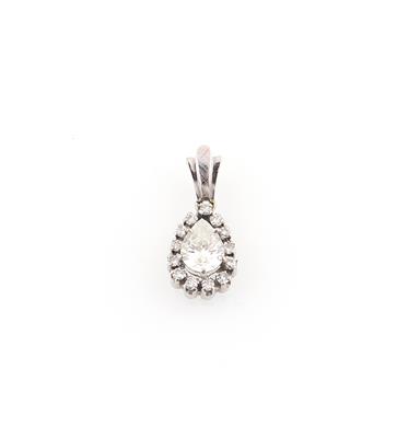 Diamantanhänger zus. ca. 1,05 ct - Gioielli