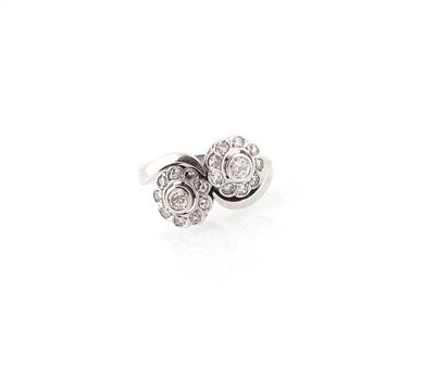 Brillant-Diamant-Ring zus. ca. 0,75 ct - Gioielli